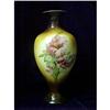 Image 1 : Vase - Warwick China, Browns with Red Flowers #1385902