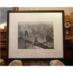 Wonderful Golfer on Girder Print #1385958