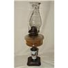 Antique 1800's Scoville Queen Anne Oil Lamp #1386140