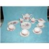 Image 1 : Vintage Childs Pink Flowered Tea Set #1386279