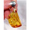 Image 1 : Positively GLOWING Baltic Amber Sterling #1386527