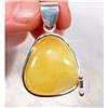 Image 1 : Stimulating BUTTER  Baltic Amber Sterling #1386535
