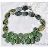 Image 1 : Unusual GREEN Turquoise Briolette Choker~115 #1386801