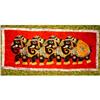 Image 1 : Batik Painting Parade of Majestic Elephants #1386874
