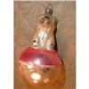 Image 1 : BEAR on BALL Glass Christmas Ornament VINTAGE #1386893