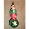 Image 1 : CLOWN on BALL Christmas Ornament FIGURAL #1387117