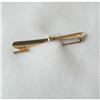 Image 1 : 14K Y GOLD ART DECO "AIRPLANE PROPELLER" PIN #1387171