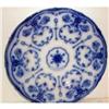 Image 1 : Flow Blue Conway Decorated Dinner Plate #1387200