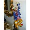 Image 1 : Vintage Papier Mache Clown with Balloons  #1387285