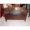 Image 1 : Primitive Oak Tool Box  Bench c.1900 #1387383