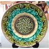 Vintage German Majolica Plate c.1900 #1387407
