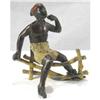 Image 1 : Black Figurine Spelter  #1388018