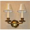 Image 1 : Brass two light scone #1388066