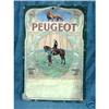 Image 1 : c.1900 Bicycles Cycles Peugot Cardboard Sign #1388097