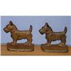Image 1 : Iron Scottish Terrier Sculpture Bookends Dog #1388464