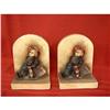 Image 1 : Chalk Ware Book Ends Boys with  #1388483