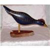 Image 1 : Hand Carved Blue Roadrunner Signed Bird #1388503