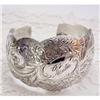 Image 1 : Edwardian Sterling Wide Bracelet - RITA #1397306
