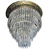 Image 1 : French Empire Cascading Crystal Chandelier #1397443