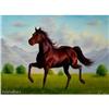 Image 1 : SUPERB OIL PAINTING PORTRAET OF HORSE #1397528