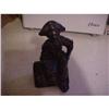 Image 1 : Door Stop, Sailor on chest,Iron w/ Bronze #1416257