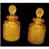 Pair of Antique Hob Nail Scent Bottles #1416303