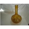 Image 1 : Antique Etched Golden Yellow Vase  #1431421