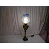 Image 1 : BANQUET LAMP-BLUE TO FROST SHADE-LAMP WAS #1431489