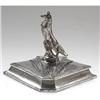 Image 1 : Shepherd x Collie Art Deco Silver Compact #1431548