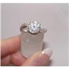 Image 1 : 3.9ct Round Diamond Solitaire Engagement Ring #1431936