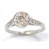 Image 1 : 1920s Diamond Filigre Engagement Ring #1432013