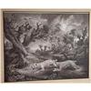 Image 1 : Hunting Bulldogs PAINTING-Grisaille-FRENCH 1817#1432064