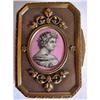 Image 1 : 19C FRENCH BRONZE BOX W ENAMEL HP PORTRAIT #1432304
