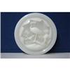 Image 1 : Well  Carved  White  Jade  Disc  With  A  Crane#1455090