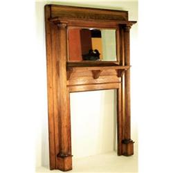   HD 201 20th  Century Oak Mantle  #1455347