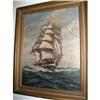 Vintage Clipper Ship Nautical Painting Listed #1455540