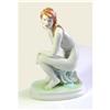 Zsolnay kneeling nude figurine #1455681