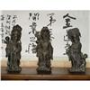 Vintage Chinese Bronze Three Gods Statues  #1455806