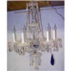 Bohemian Crystal Spiral 6 Arm Chandelier Lamp #1455817