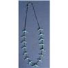 Hand Carved Turquoise dolphin necklace #1455821