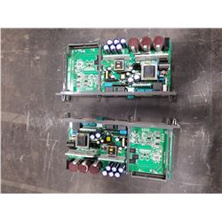 (2) FANUC A16B-2203-0370 POWER SUPPLY BOARD