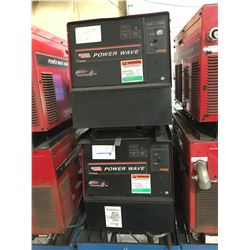 (2) Lincoln Power Wave 455M Welders