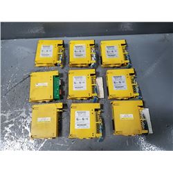 LOT OF MISC FANUC MODULES * SEE PICTURES FOR DETAILS AND PART #S*