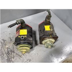 (2) FANUC A06B-0325-B605 SERVO MOTOR