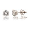 Image 1 : 1.92 ctw Diamond 18K White Gold Earrings