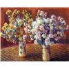 Image 1 : Claude Monet - Two Vases with Chrysanthemums