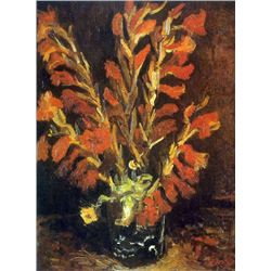 Van Gogh - Red Gladioli