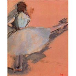 Edgar Degas - Dancer At The Bar #1