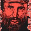 Image 2 : Steve Kaufman (1960-2010), "Castro" Limited Edition Silkscreen on Canvas, Number