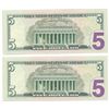 Image 6 : (10) Consecutive 2006 $5 FRN Star Notes CHCU